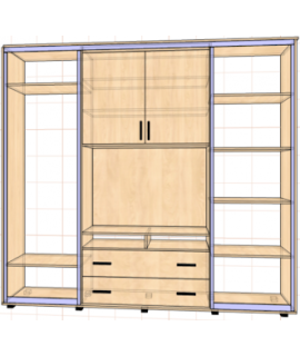 ТВ 1 (260х60х240)