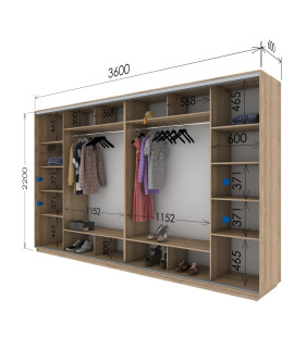 360х60х220 (Гарант)