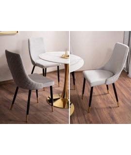 Piano (св. сірий) стілець