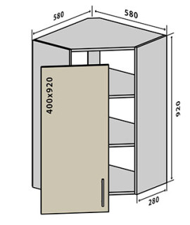Амор (стандарт) Верх № 54 кут