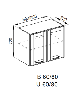 В 60 (720) МДФ Домініка