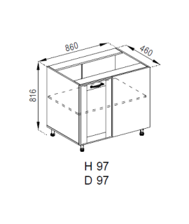 Н 97 МДФ Домініка