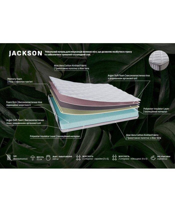 - 8 % Jackson (Memory foam) / BF SALE