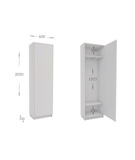 Сара пенал (60х33х205h)