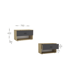 Урбан тумба для взуття