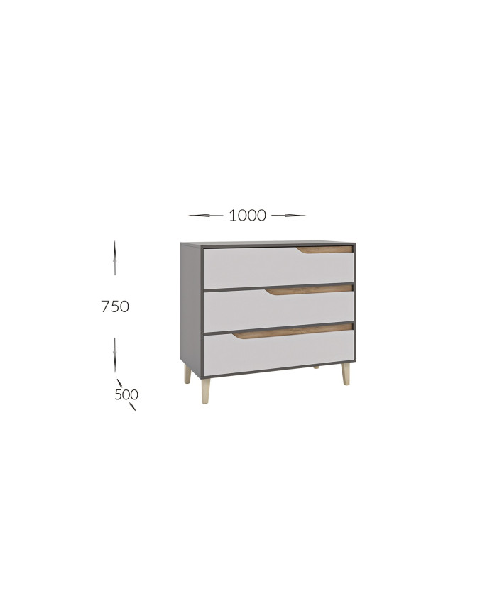 Wood комод (100х50х75) Вуд