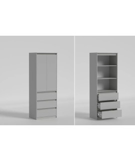 Белліні (80х52х220) шафа №1 Белліні (80х52х220) шафа №1