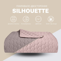 Silhouette 220х240 покривало (двостороннє) беж