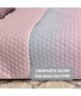 Silhouette покривало 220х240 (двостороннє) пудра