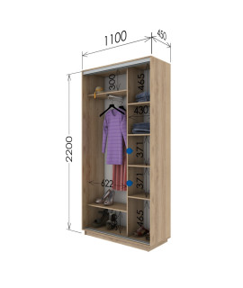 110х45х220 (Гарант)