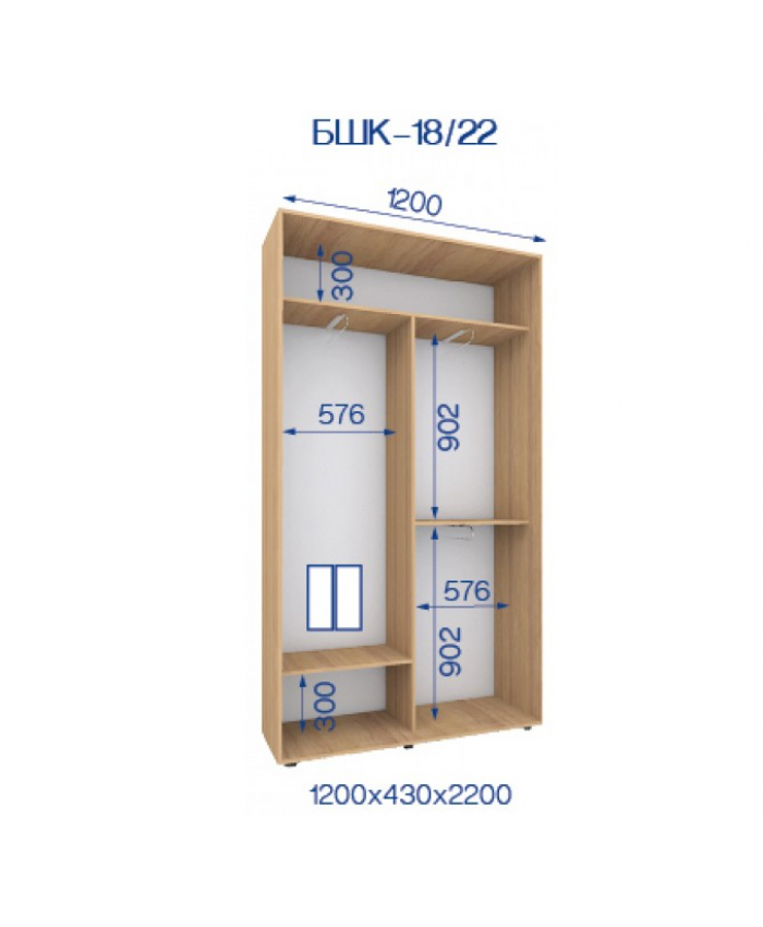 БШК-18/22 (120*43*220)