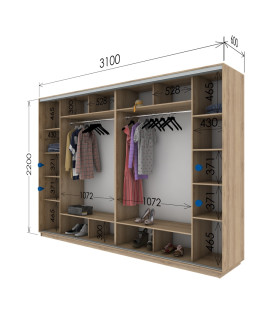 310х60х220 (Гарант)